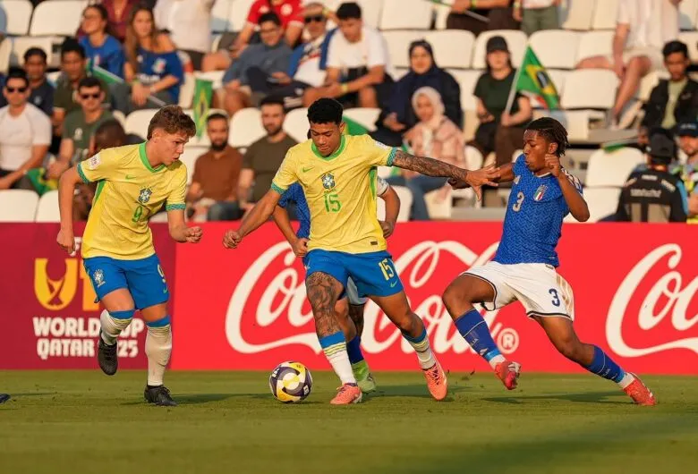 Brasil perde para a Itália e termina o Mundial Sub-17 em quarto