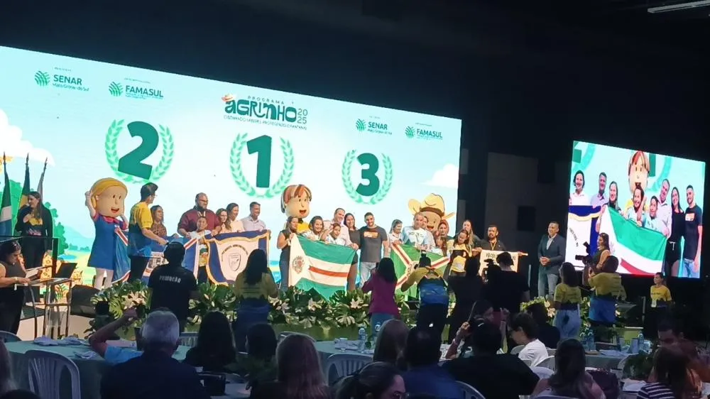 Escolas João Baptista, Scila Médici e Lagoa Bonita conquistam primeiros lugares no Agrinho MS 2025