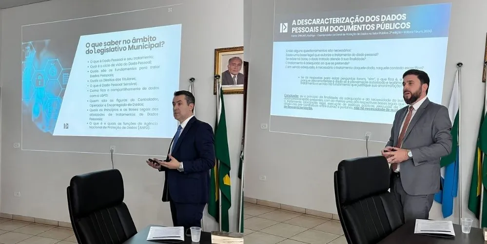Câmara de Deodápolis promove capacitação sobre LGPD para aprimorar proteção de dados públicos