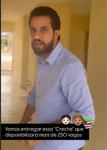 Prefeito Jean Gomes anuncia inauguração de creche com mais de 250 vagas em Deodápolis