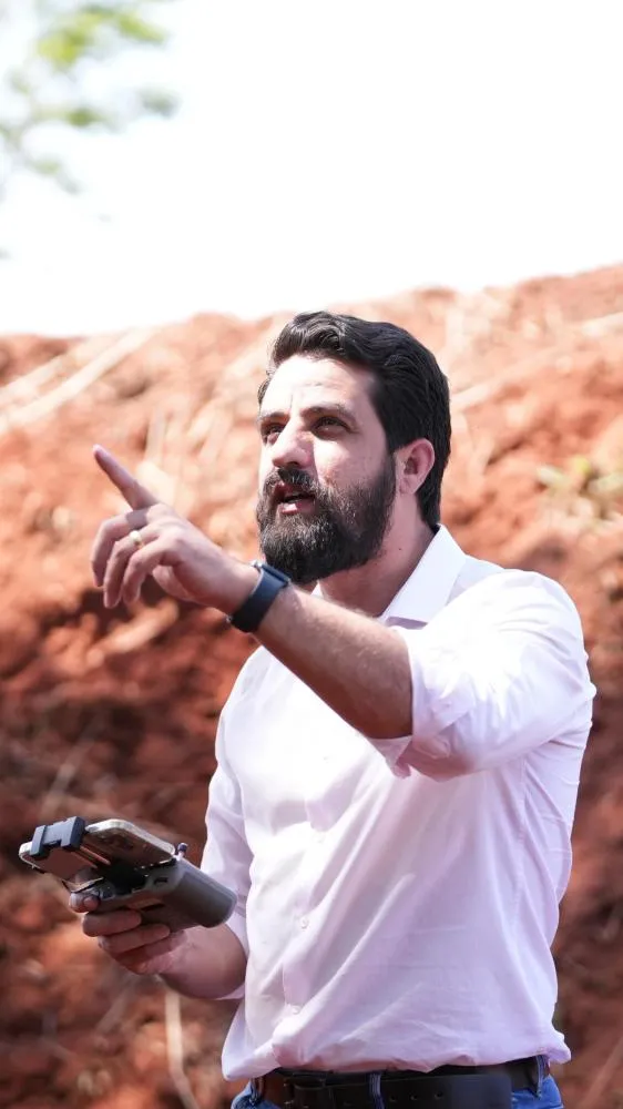 Prefeito Jean Gomes ‘Capitão’ assina ordem de serviço para revitalização da avenida Norvina Fernandes de Alencar, em Lagoa Bonita