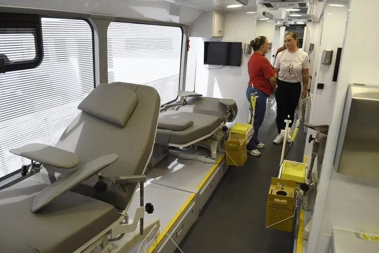Nova Unidade Móvel do Hemosul chega para ampliar captação de sangue em MS