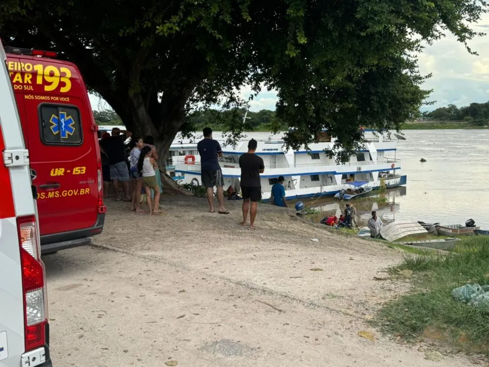 Jovem de 17 anos morre afogado no Rio Paraguai