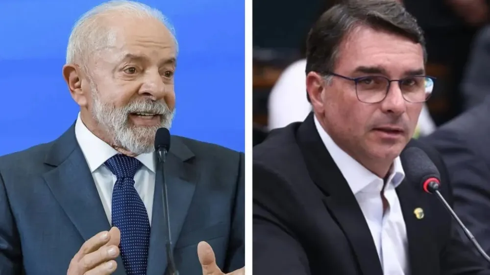 Lula e Flávio Bolsonaro lideram em cenário com Tarcísio no 1º turno, aponta pesquisa