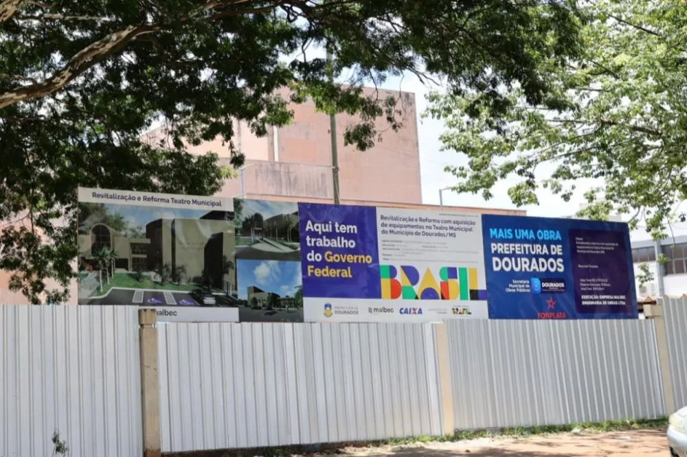 Prefeitura inicia transformação do Teatro Municipal e prazo previsto para ação é de 10 meses; Foto: Aparecido Frota
