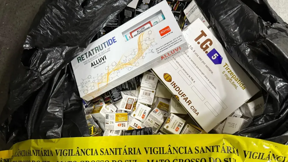 R$ 1 milhão em canetas emagrecedoras é apreendido nos Correios de Campo Grande