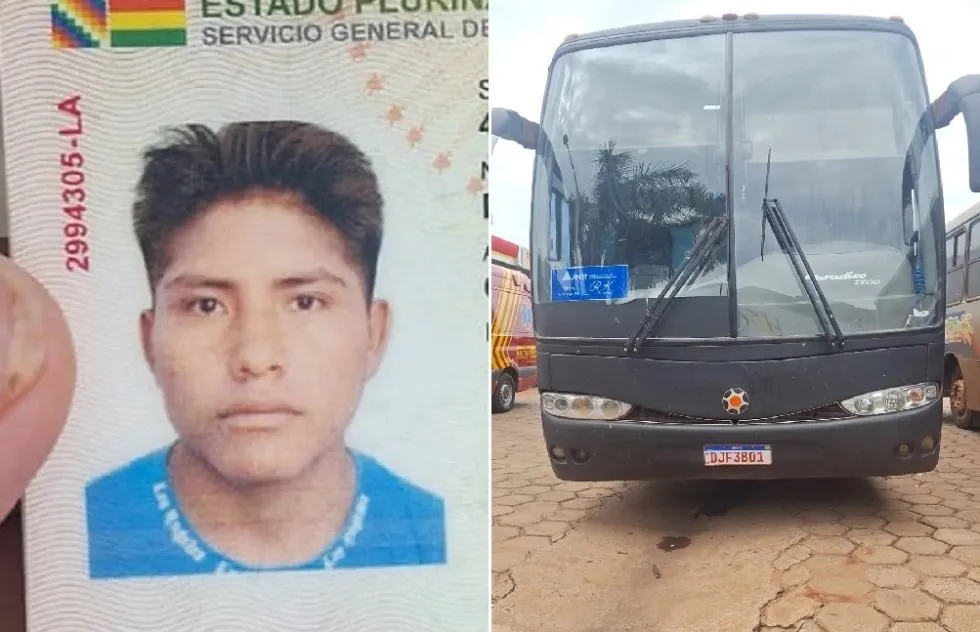 Passageiro boliviano morre dentro de ônibus na região de Nova Casa Verde