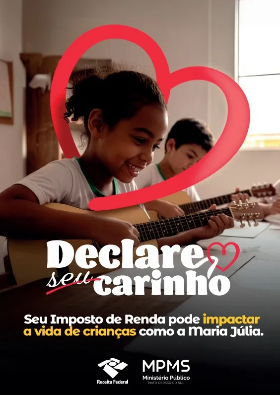 MPMS e Receita Federal incentivam campanha Declare seu carinho em Mato Grosso do Sul