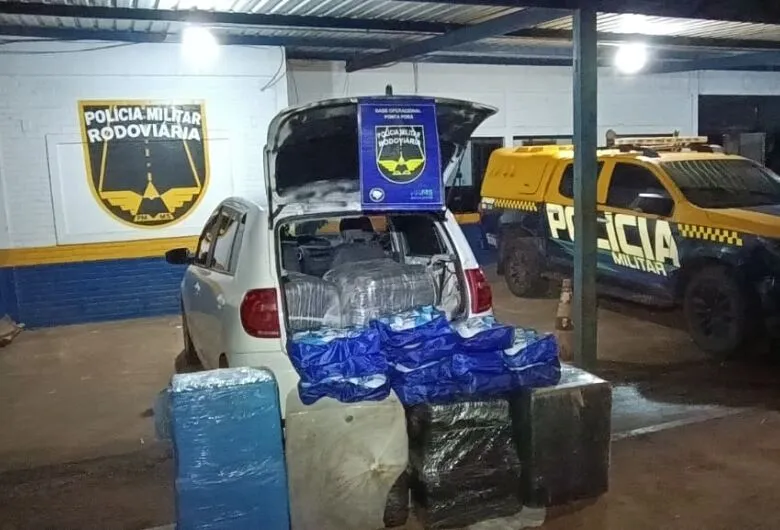 Fiscalização na MS-164 apreende R$ 126 mil em mercadorias ilegais e cumpre mandado de prisão