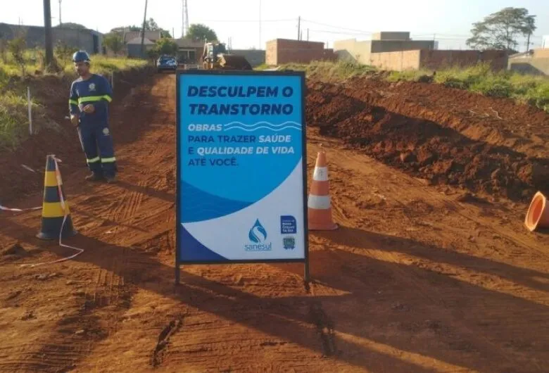 Governo de MS amplia rede de esgoto e leva mais saúde para distritos do interior do Estado