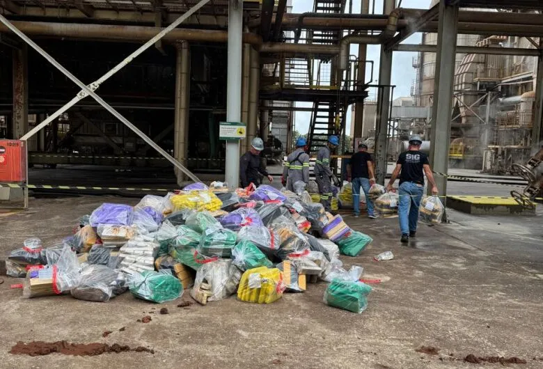 Mais de três toneladas de drogas são incineradas em Ivinhema