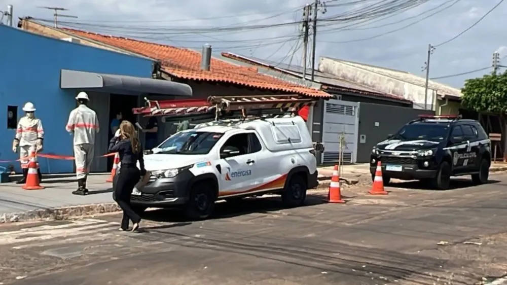 Operações da Energisa ocorrem com apoio das polícias Civil e Militar. (Foto: Divulgação/Energisa-MS)