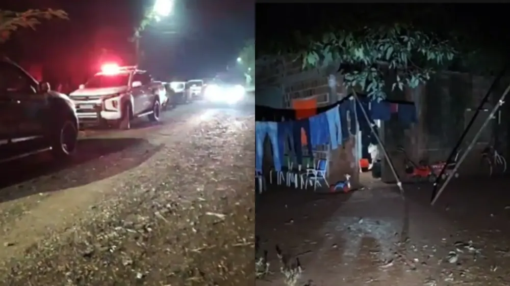 Perícia e Polícia Civil estiveram no local para coletar dados - Foto: Reprodução/Sidney Bronka