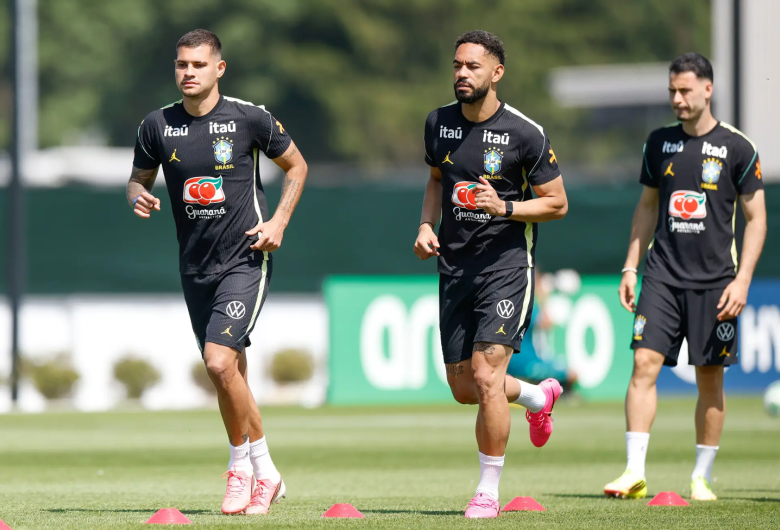 Seleção realizou último treino antes da partida contra o Egito - Crédito: Rafael Ribeiro/CBF