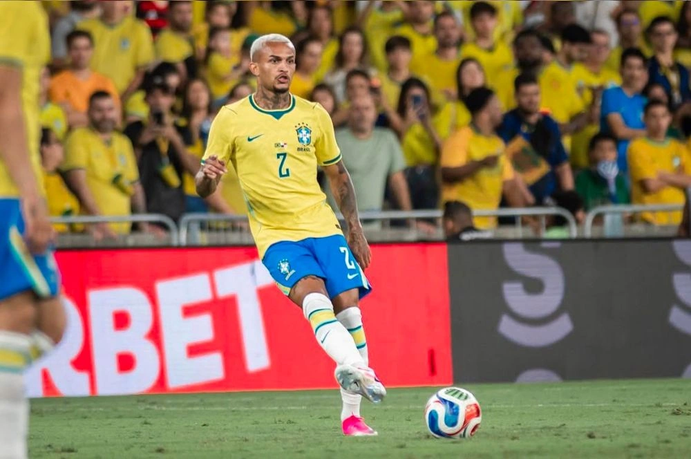 CBF confirma lesão de Wesley e convoca substituto para a Seleção Brasileira