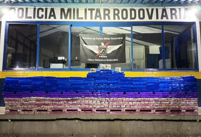 Mais de 620 quilos de maconha e haxixe foram apreendidos - Crédito: Divulgação