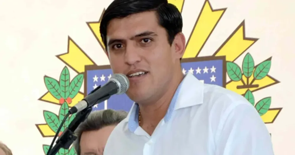 Ex-prefeito de Fátima do Sul Júnior Vasconcelos. (Reprodução, Redes Sociais)