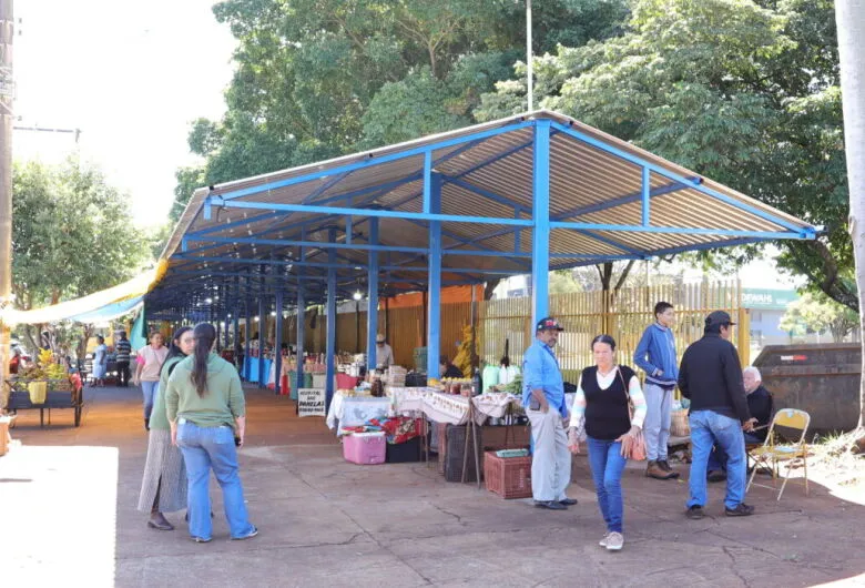 Praça do Cinquentenário, na Cabeceira Alegre, vai receber a 2ª Feira da Economia Solidária nesta quinta - Crédito: A. Frota/Assecom 