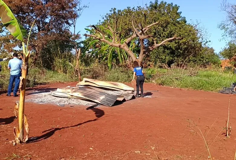 Corpo foi encontrado carbonizado na Aldeia Jaguapiru - Crédito: Osvaldo Duarte/Dourados News 