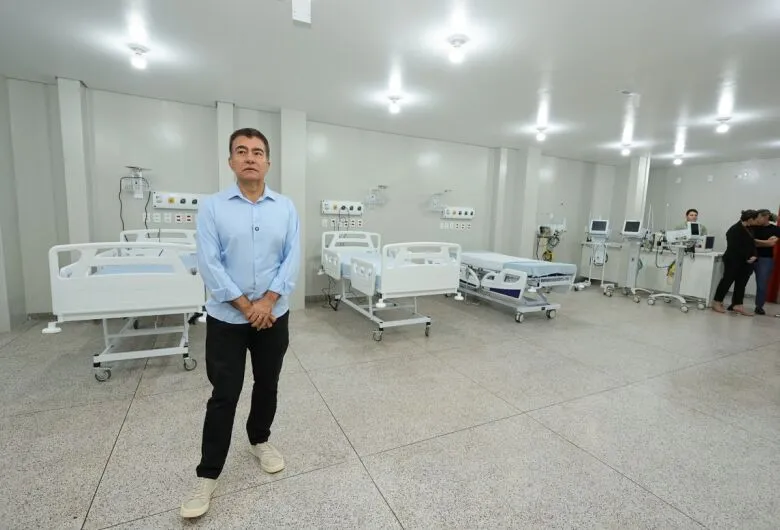Prefeito Marçal Filho conferiu a finalização de obra da Área Vermelha do Hospital da Vida - Crédito: A. Frota/Assecom