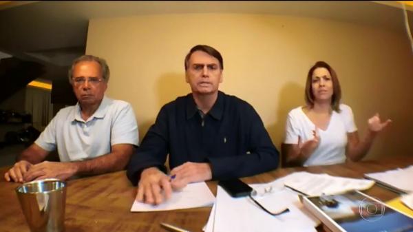Bolsonaro fala ao Brasil. Estamos no segundo turno!