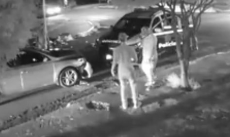 Acidente entre moto e viatura da PM em Dourados