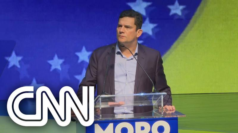 Moro se filia ao Podemos com discurso em defesa da Lava Jato