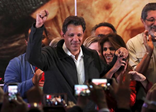 Pronunciamento Fernando Haddad PT confirmado 2° Turno - 07/10/2018