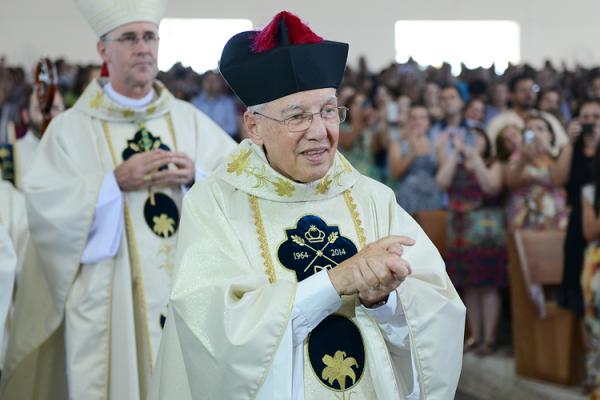 Missa na Canção Nova: Monsenhor Jonas Abib completou 54 anos de sacerdócio