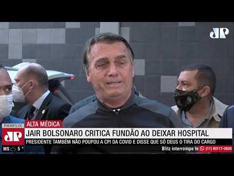 Bolsonaro recebe alta hospitalar e faz críticas contra o 'fundão eleitoral'