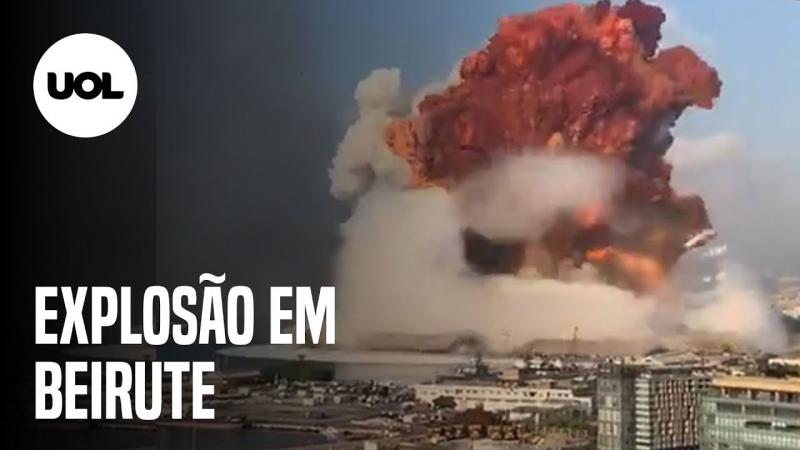 Veja mais videos: Grande explosão atinge Beirute, capital do Líbano